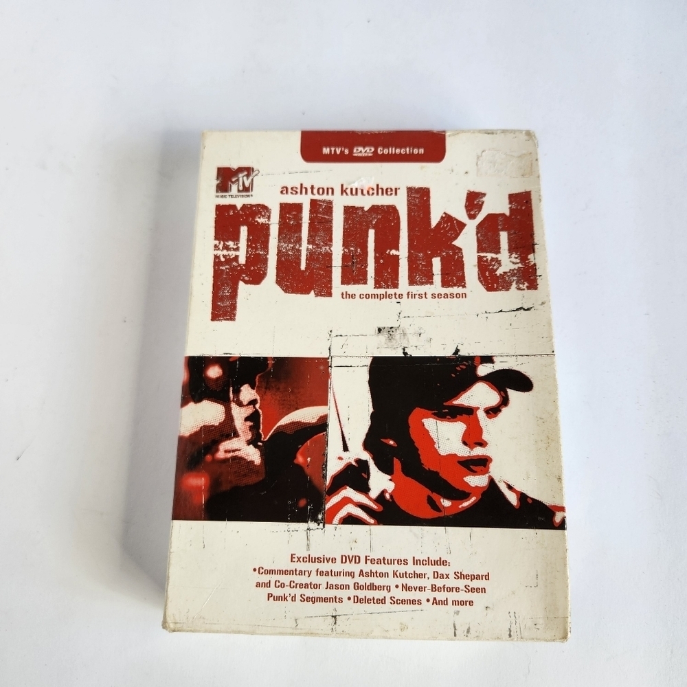Punk'd - Complete First Season (DVD 2004 2-Disc) One 1st 1 Punked MTV Prank show